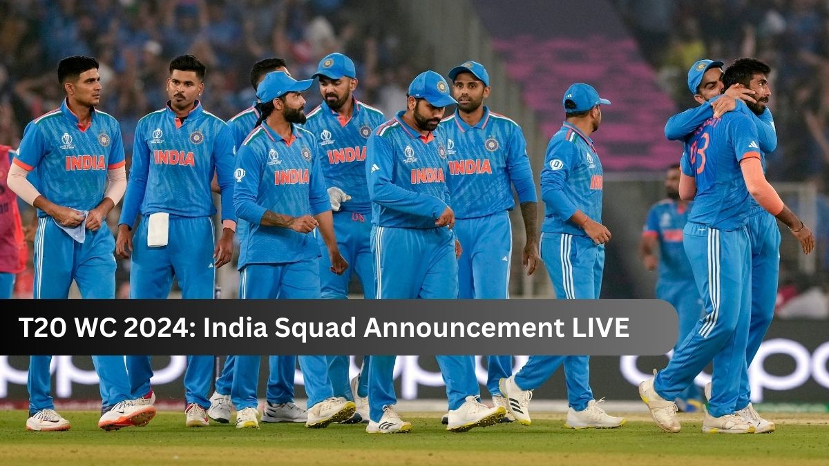 India T20 World Cup 2024 Squad Announced Complete Player List and