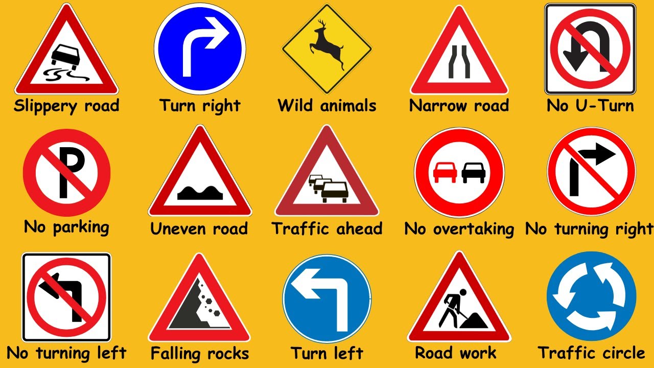 Traffic Signs In India Learn Its Types Size Importance Road Markings