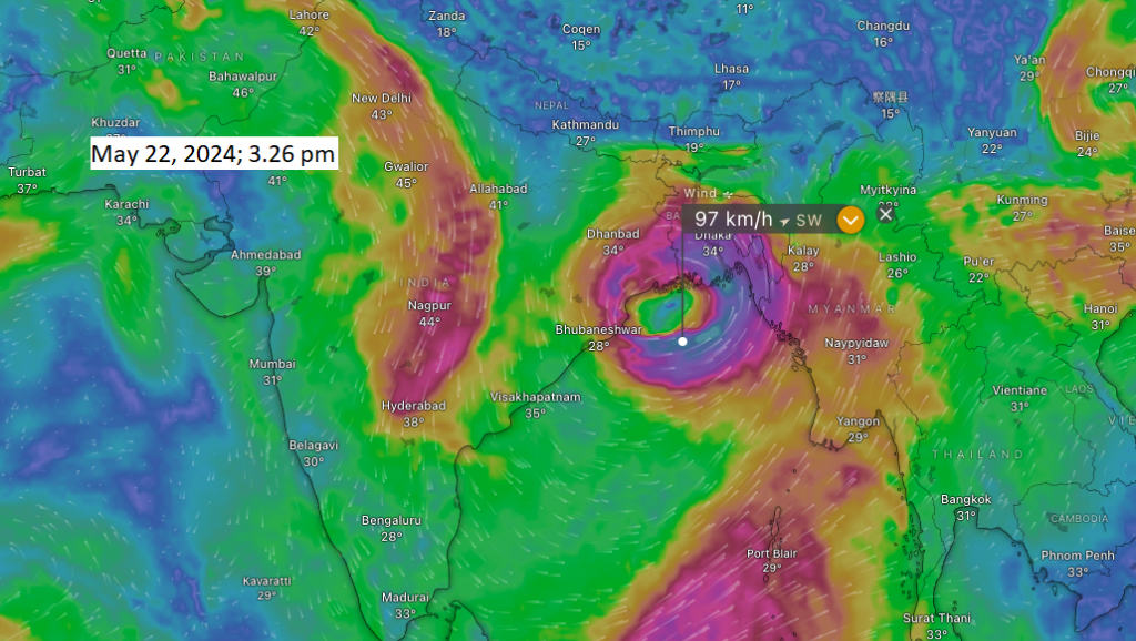 Cyclone 'Remal' Set To Strike West Bengal And Bangladesh Coast By May 26