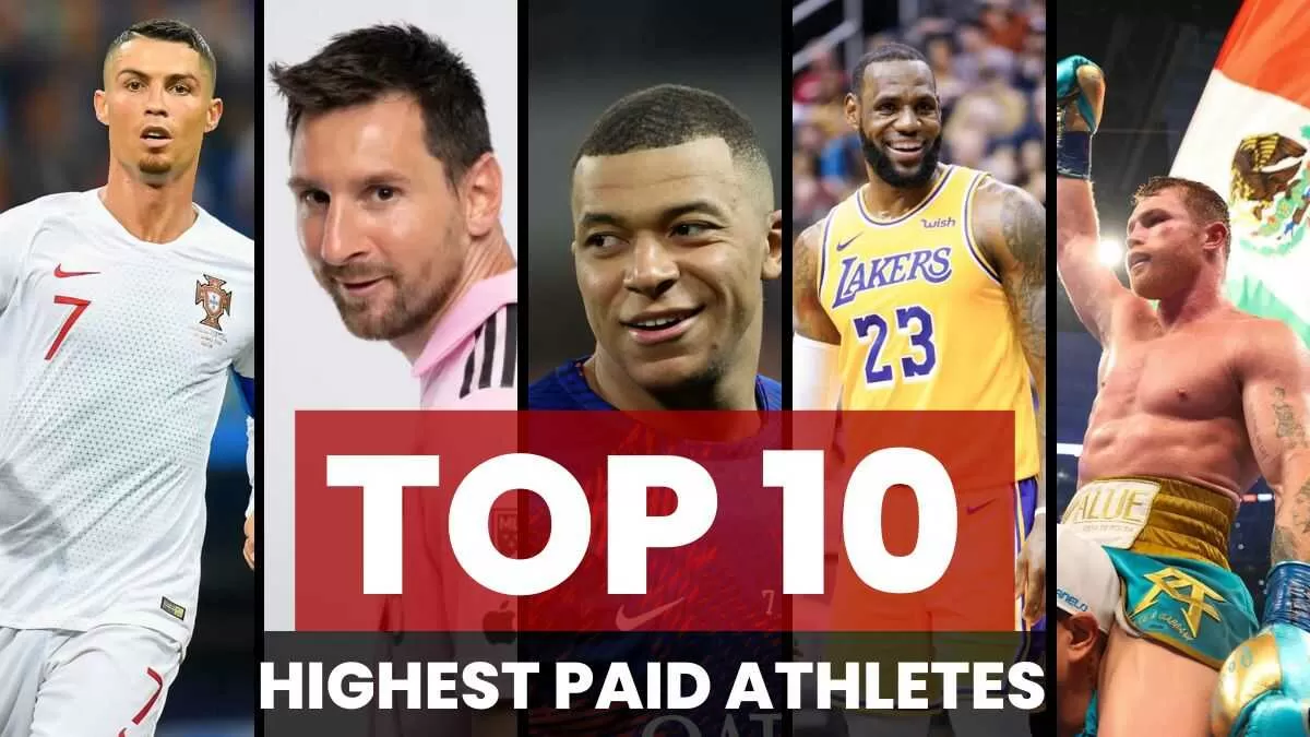 Top 10 Highest Paid Athletes In The World In 2024 With Net Worth