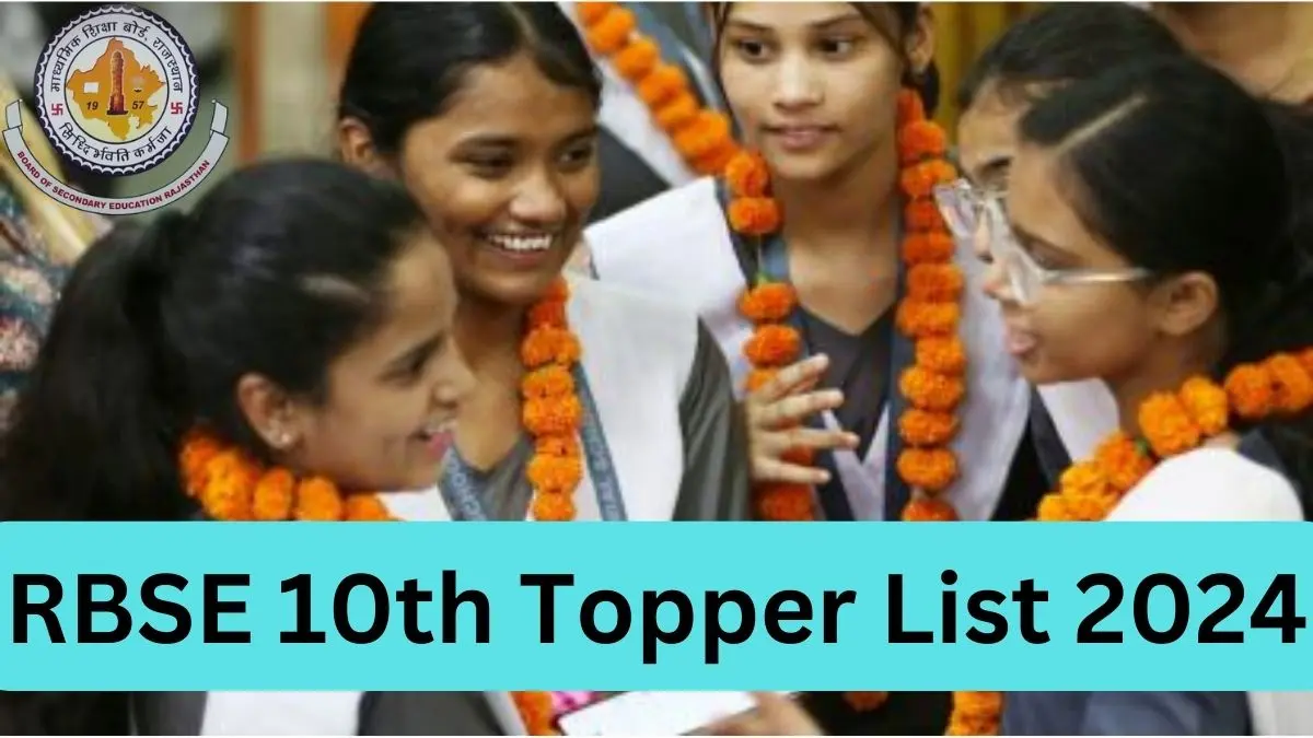 RBSE Class 10th Topper List 2024, Check BSER Class 10 Toppers’ Name