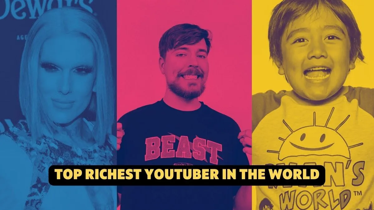 Top 10 Richest YouTubers In The World In 2024