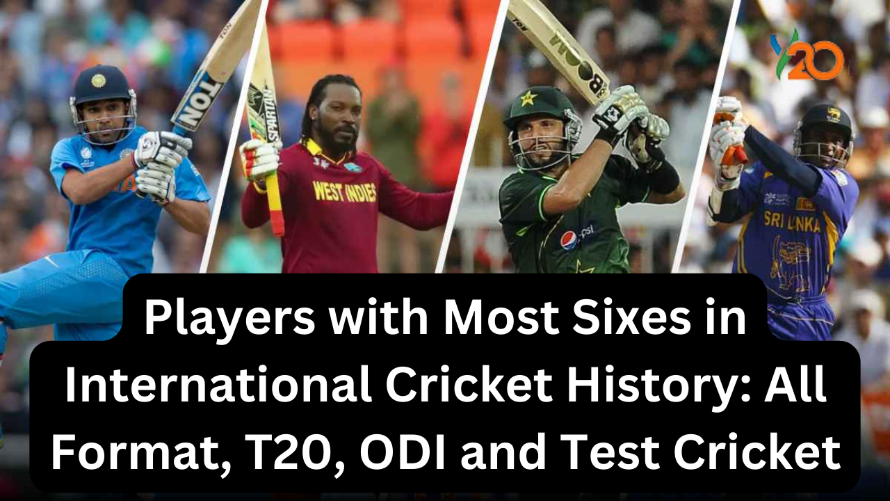 Players with Most Sixes in International Cricket History All Format