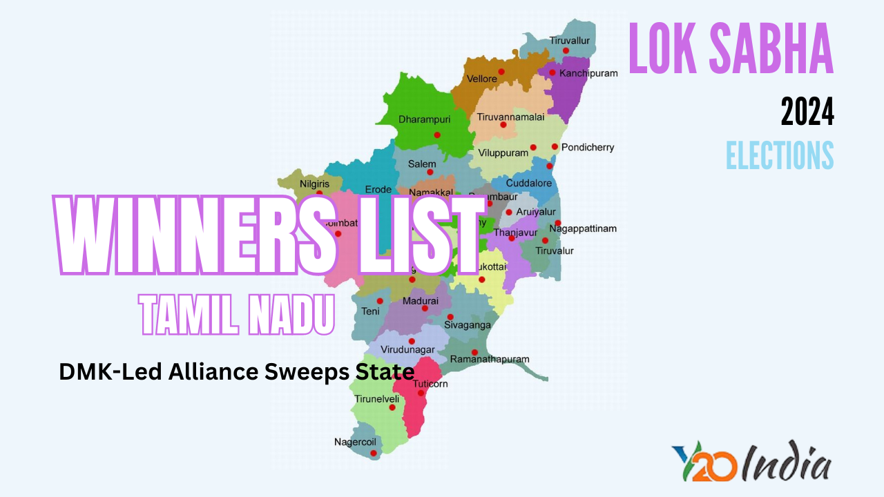 Tamil Nadu Lok Sabha Election 2024 Winners List DMKLed Alliance