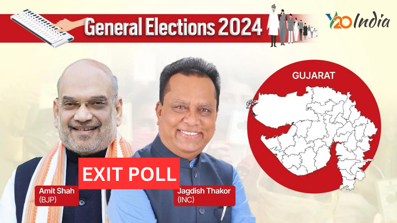 Gujarat Lok Sabha Election 2024 Exit Polls Predictions and Analysis l